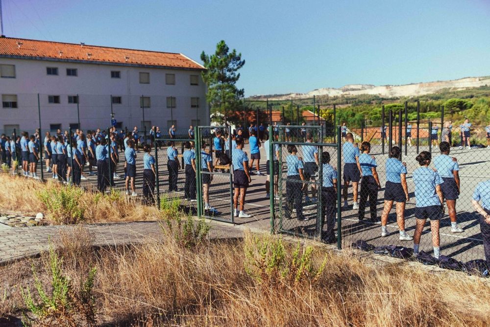 Воркаут площадка КЕНГУРУ ПРО на военной базе в Португалии