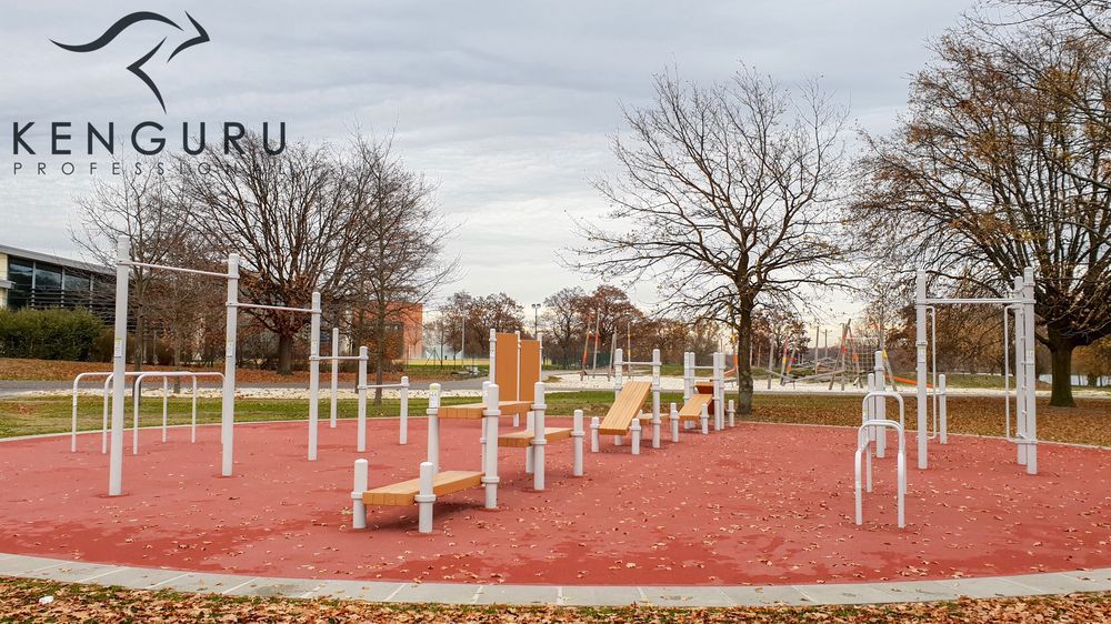 Новый воркаут парк КЕНГУРУ ПРО построен в Вольфсбурге, Германия
