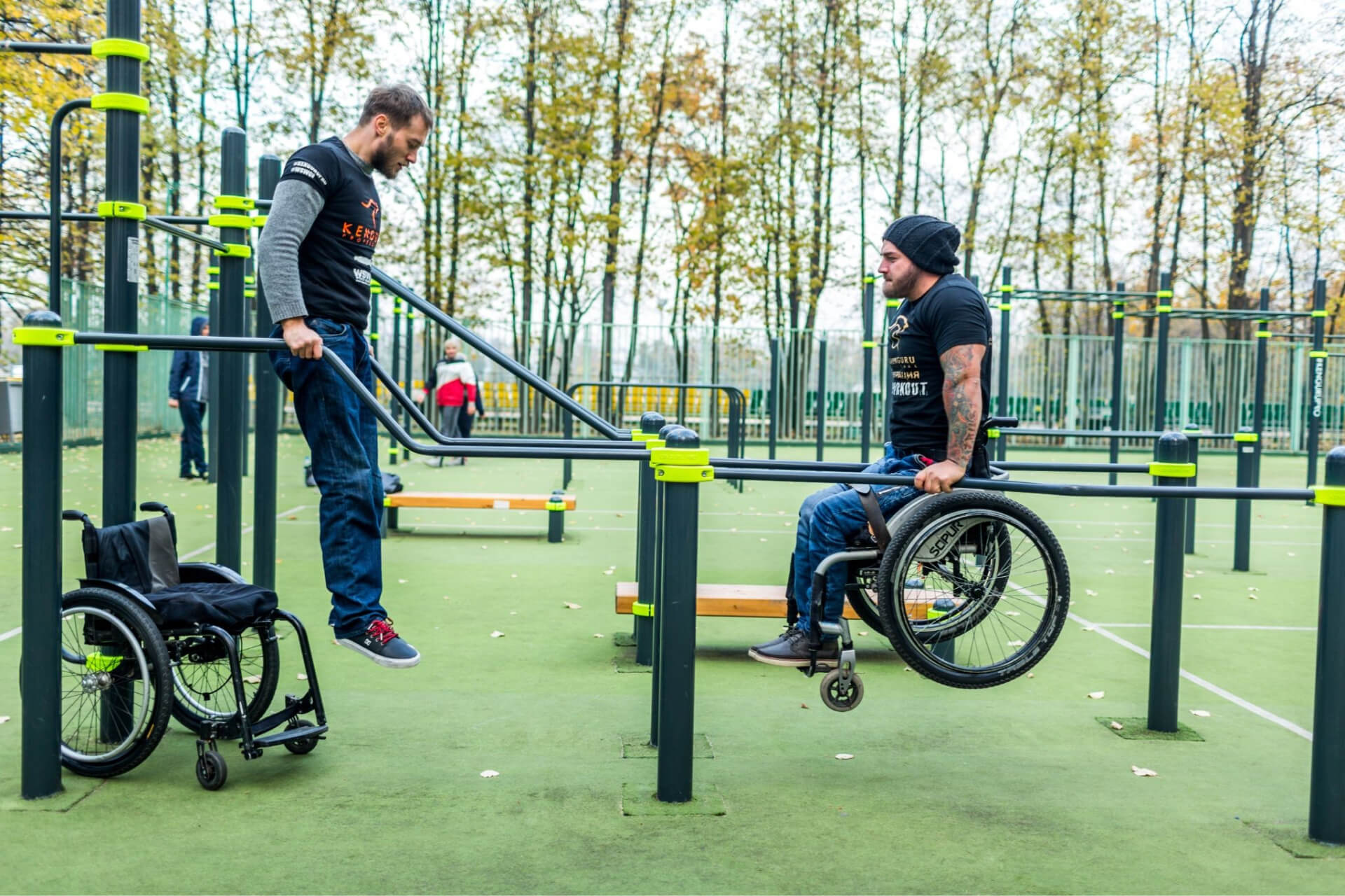 спортивные площадки для инвалидов